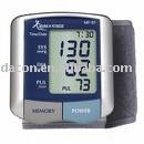 Wrist type digital blood pressure monitor